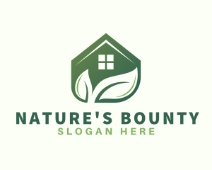 Natural House Leaves logo design