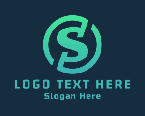 Currency - Crypto Currency Letter S logo design