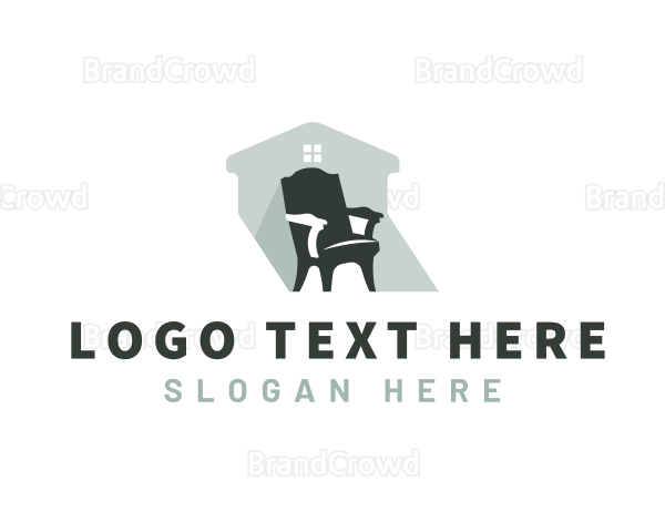 Interior Design Furniture Chair Logo