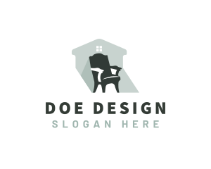 Interior Design Furniture Chair logo design