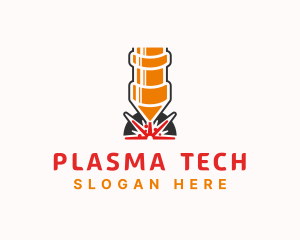 Plasma - Laser CNC Fabrication logo design