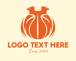 Basketball - Basketball Eagle Mascot logo design