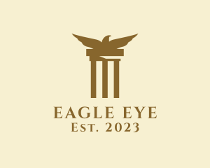 Eagle Pillar Business logo design