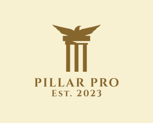 Eagle Pillar Business logo design