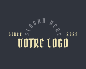 Bistro - Urban Gothic Business logo design