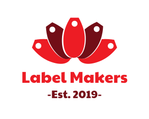 Label - Lotus Price Tag logo design