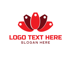Label - Lotus Price Tag logo design