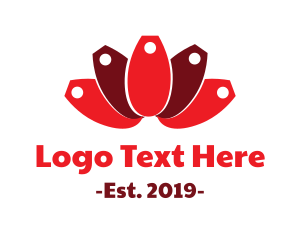 Label - Lotus Price Tag logo design
