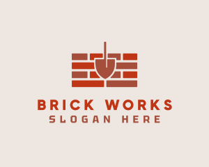 Brick - Shovel Brick Renovation logo design