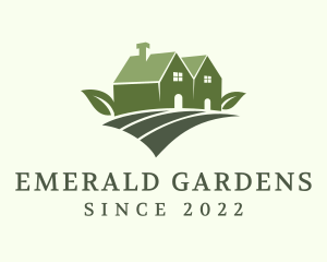 House Leaf Landscaping logo design