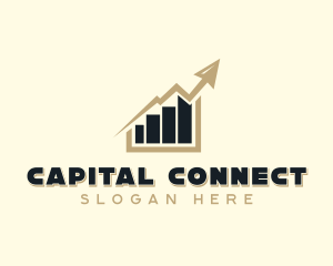 Financial Asset Graph logo design