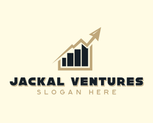 Financial Asset Graph logo design