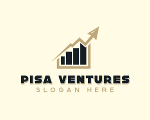 Financial Asset Graph logo design