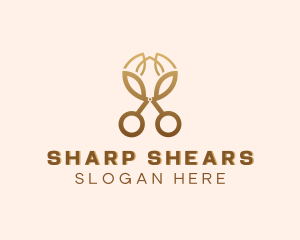 Shears - Scissors Seamstress Shears logo design