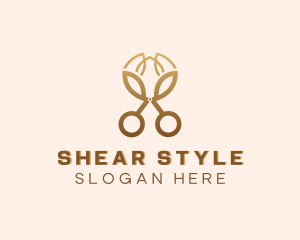 Scissors Seamstress Shears logo design