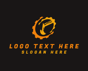 Cog - Industrial Mechanical Excavator logo design