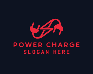 Electrical Socket Power logo design