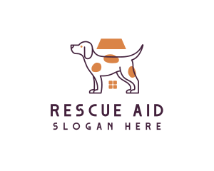 Rescue - Animal Dog Shelter logo design