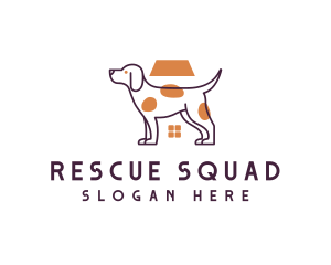 Rescue - Animal Dog Shelter logo design
