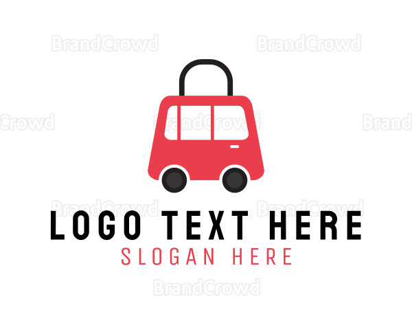 Vehicle Shopping Bag Logo