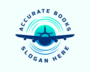 Airplane Travel Transportation logo design