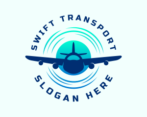 Airplane Travel Transportation logo design