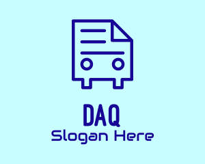 Data - Document Mobile App logo design