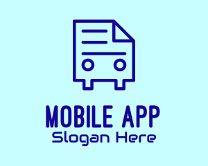 Document Mobile App  logo design