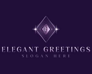 Jewelry Luxury Diamond logo design