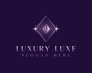 Jewelry Luxury Diamond logo design