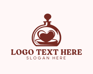 Love - Love Potion Magic logo design