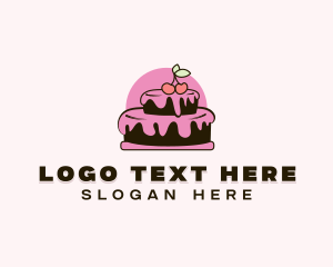 Cherry - Cherry Layer Cake logo design