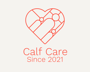 Family Care Heart logo design