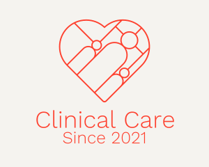 Family Care Heart logo design