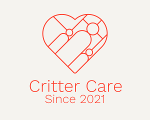 Family Care Heart logo design