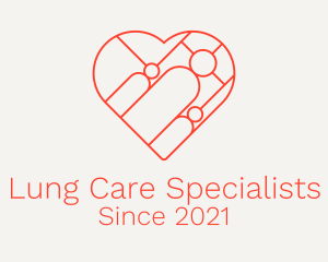 Family Care Heart logo design