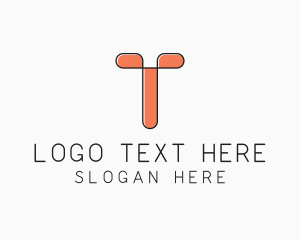 Creative Agency - Minimalist Modern Construction logo design