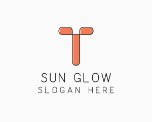 Tanning - Minimalist Modern Construction logo design