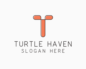 Minimalist Modern Construction logo design