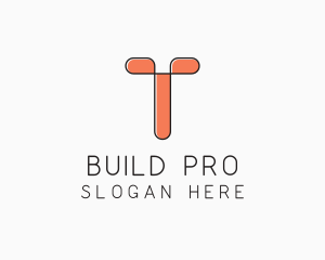 Construction - Minimalist Modern Construction logo design