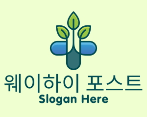 Herbal Medicinal Plant logo design