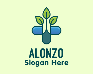 Herbal Medicinal Plant logo design