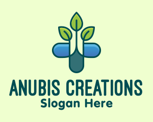 Herbal Medicinal Plant logo design