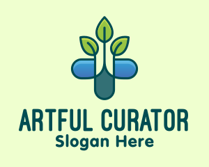 Herbal Medicinal Plant logo design