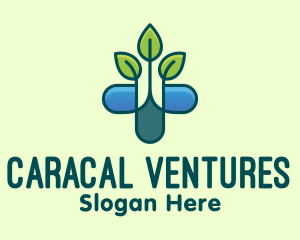 Herbal Medicinal Plant logo design