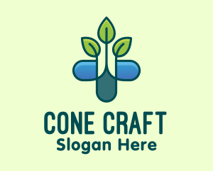 Herbal Medicinal Plant logo design