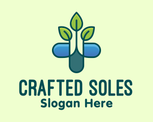 Herbal Medicinal Plant logo design