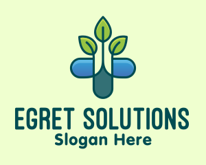 Herbal Medicinal Plant logo design