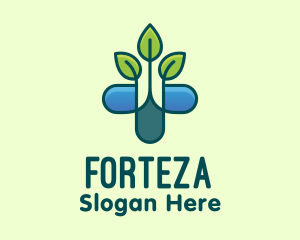 Herbal Medicinal Plant logo design