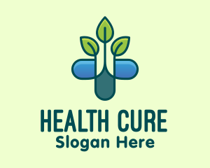 Medicine - Herbal Medicinal Plant logo design